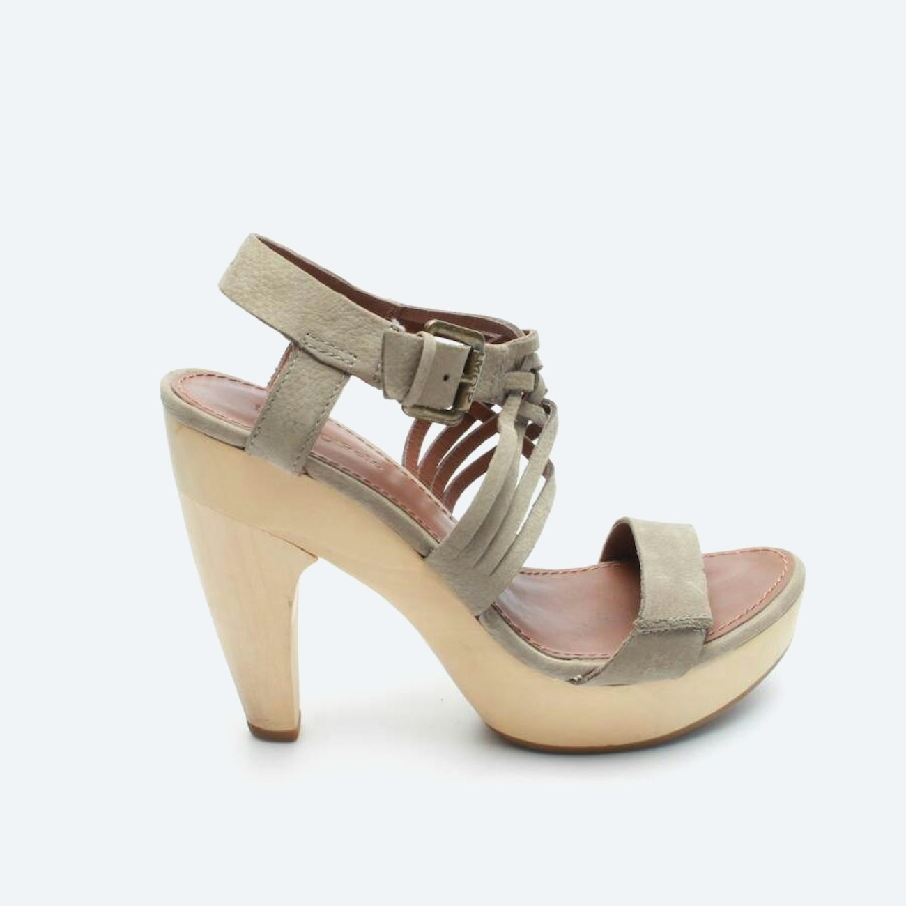 Image 1 of Heeled Sandals EUR 37 Gray in color Gray | Vite EnVogue