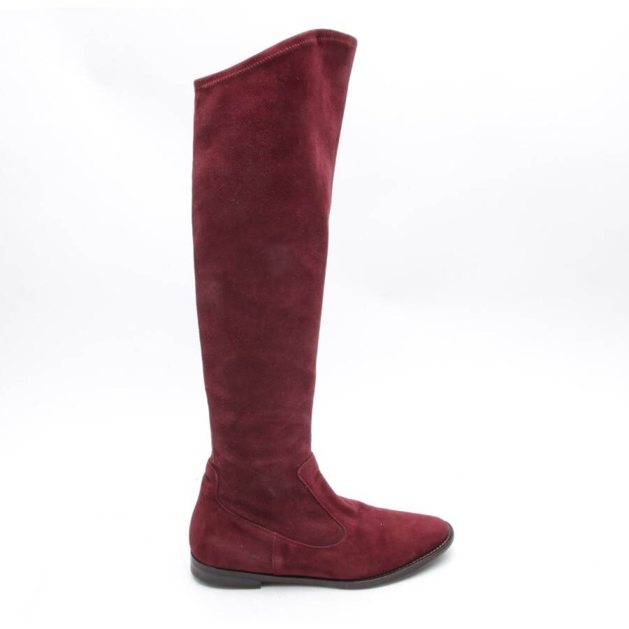 Image 1 of Boots EUR 38.5 Bordeaux in color Red | Vite EnVogue