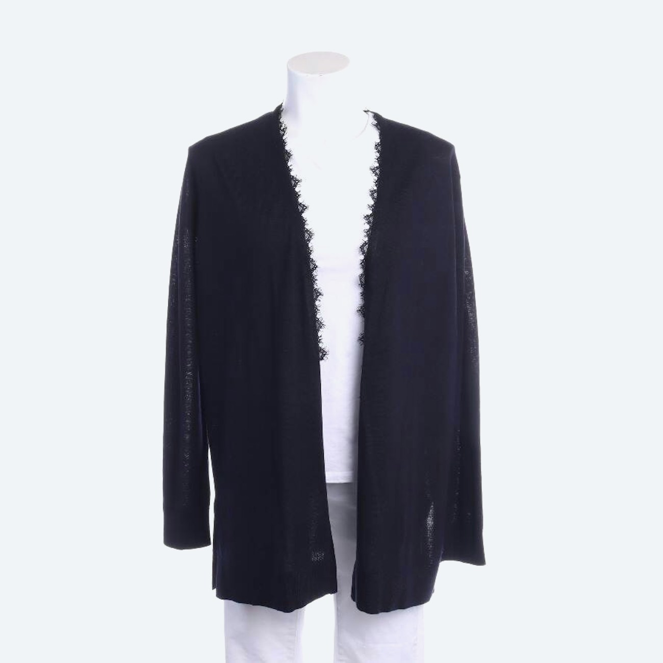 Image 1 of Wool Cardigan 42 Navy in color Blue | Vite EnVogue