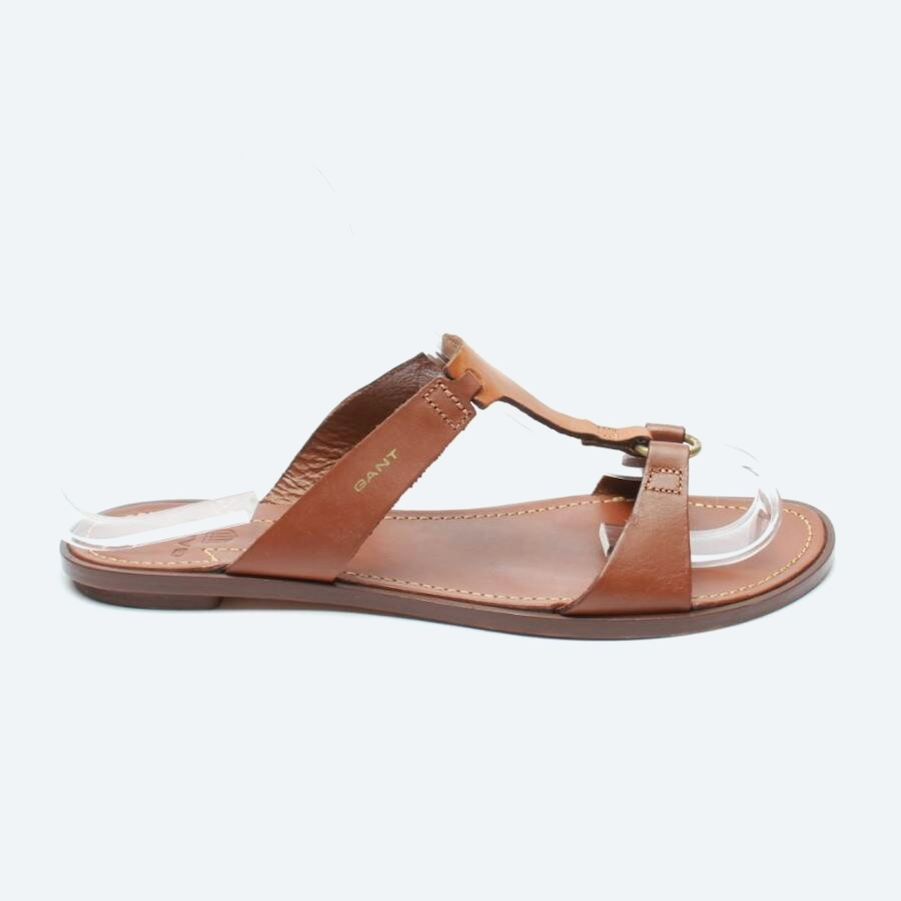 Image 1 of Sandals EUR 37 Light Brown in color Brown | Vite EnVogue
