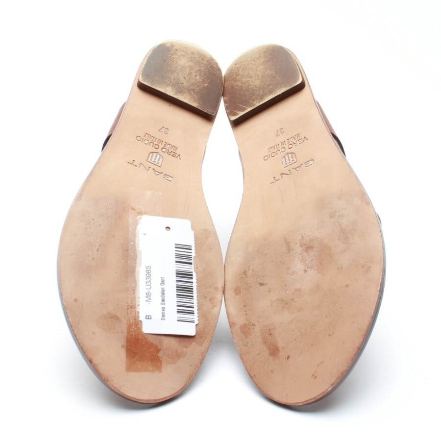 Image 4 of Sandals EUR 37 Light Brown in color Brown | Vite EnVogue
