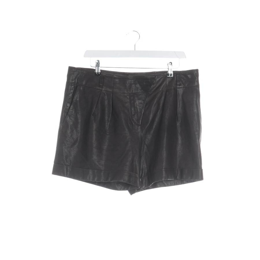 Image 1 of Leather Shorts 40 Dark Brown in color Brown | Vite EnVogue
