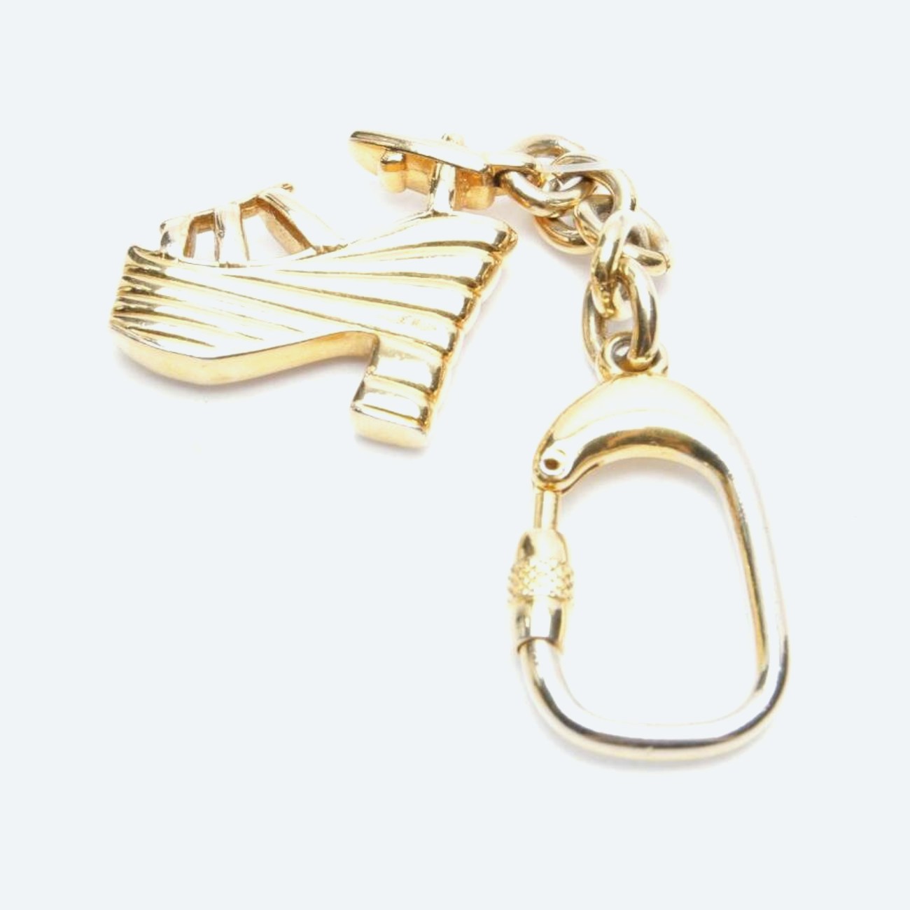 Image 1 of Bag Tag Gold in color Metallic | Vite EnVogue