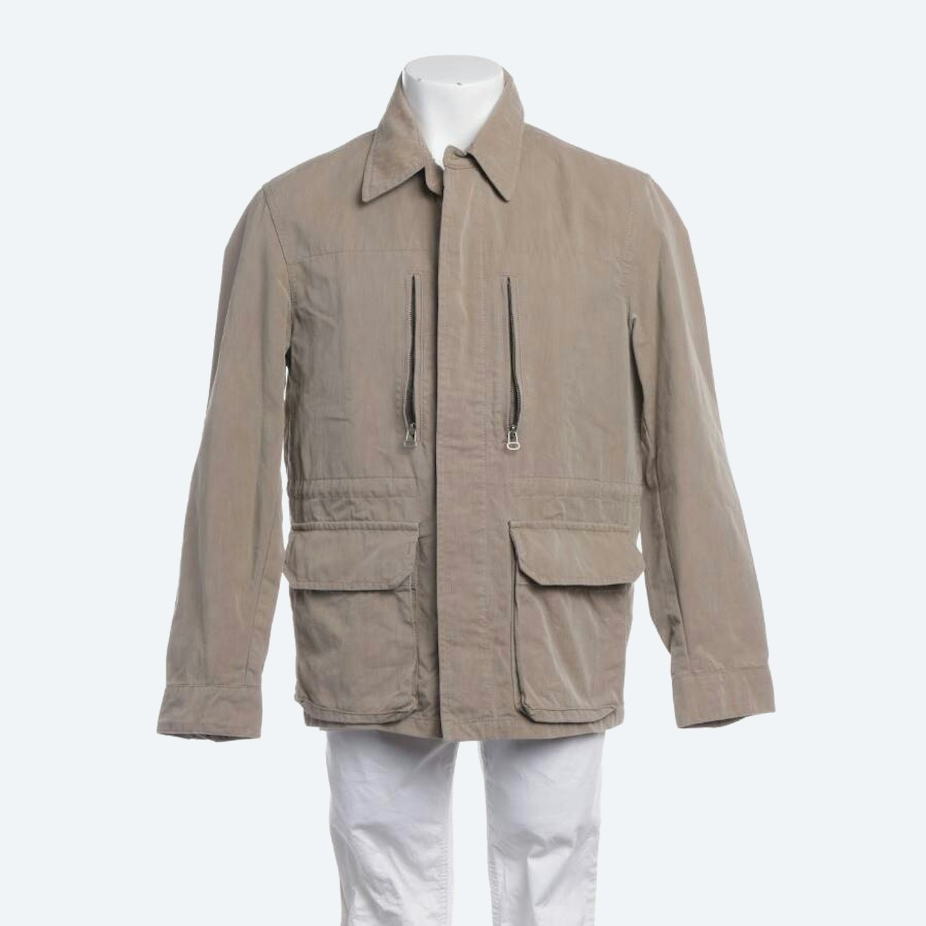 Image 1 of Summer Jacket 48 Beige in color White | Vite EnVogue