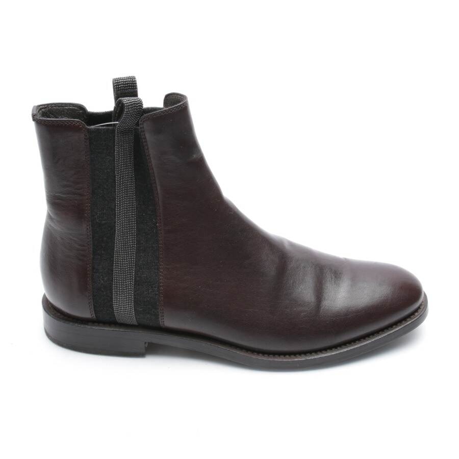 Image 1 of Chelsea Boots EUR 40 Dark Brown in color Brown | Vite EnVogue