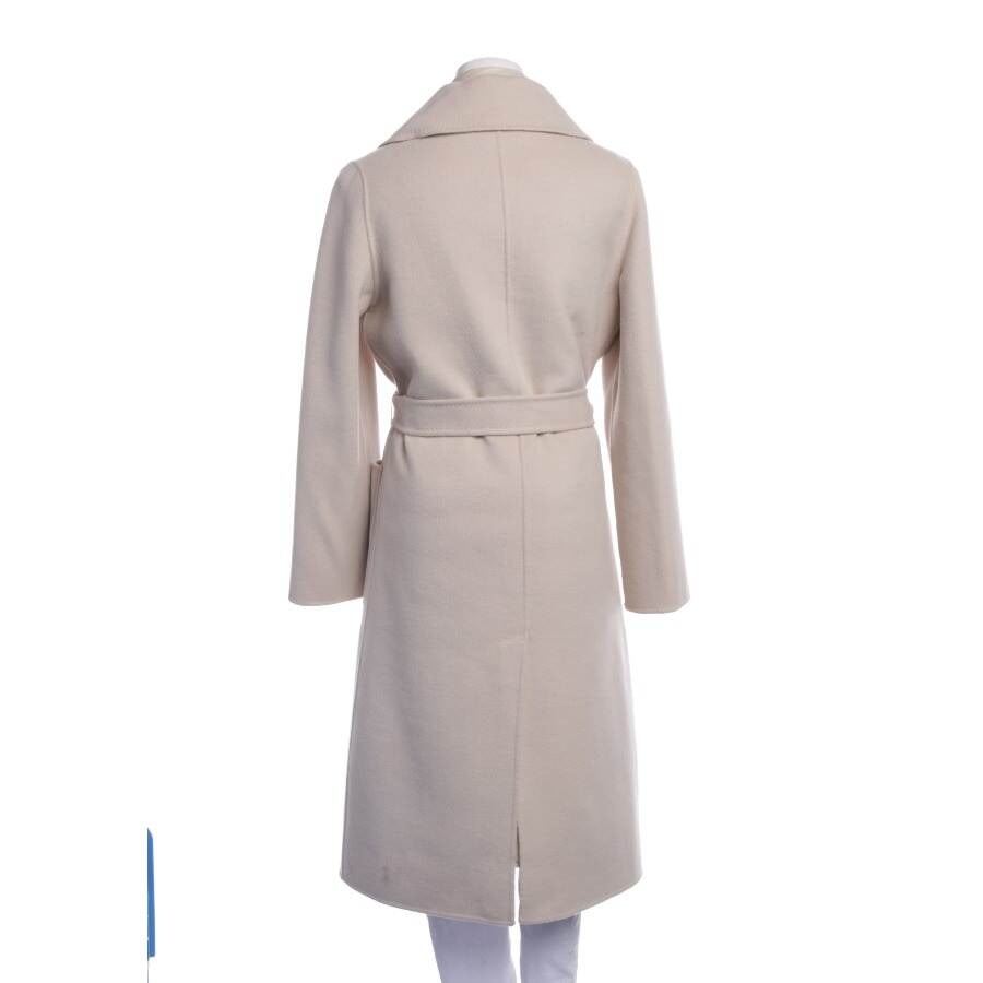 Image 2 of Wool Coat 36 Beige in color White | Vite EnVogue