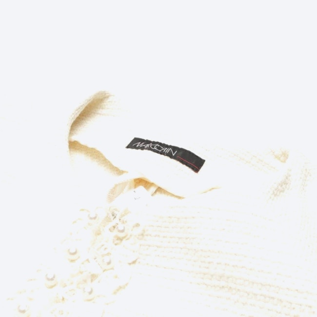 Image 3 of Linen Coat 44 Cream in color White | Vite EnVogue