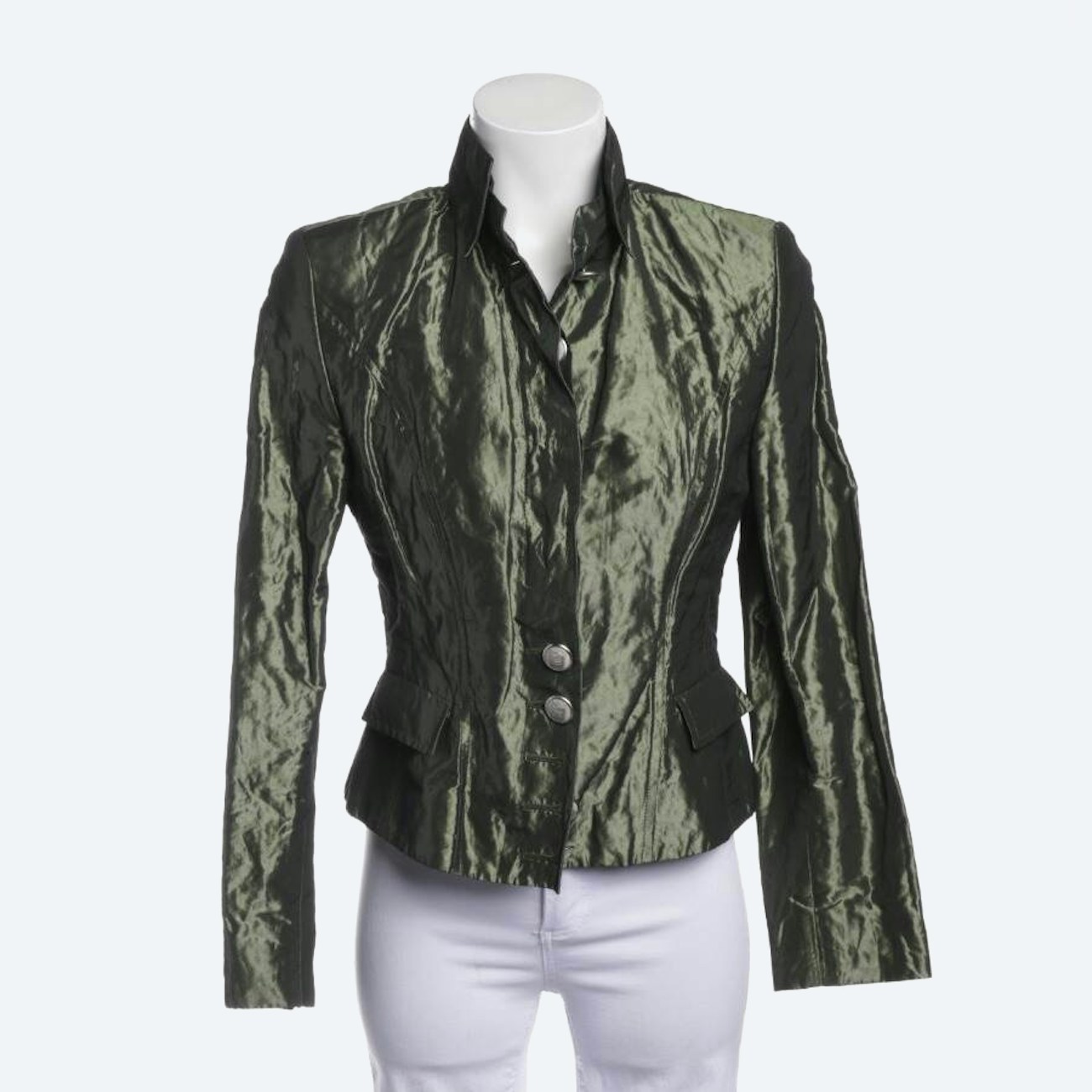 Image 1 of Summer Jacket 38 Green in color Green | Vite EnVogue