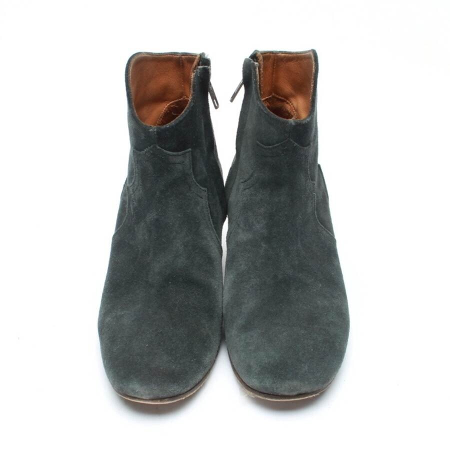Image 2 of Ankle Boots EUR 37 Olive Green in color Green | Vite EnVogue