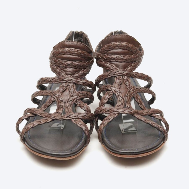 Image 2 of Strappy Sandals EUR38 Brown in color Brown | Vite EnVogue