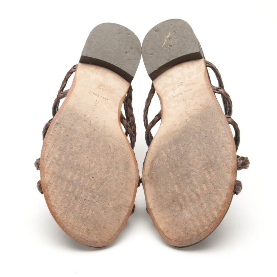 Image 4 of Strappy Sandals EUR38 Brown in color Brown | Vite EnVogue