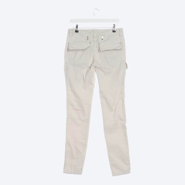 Image 2 of Trousers W27 Beige in color White | Vite EnVogue