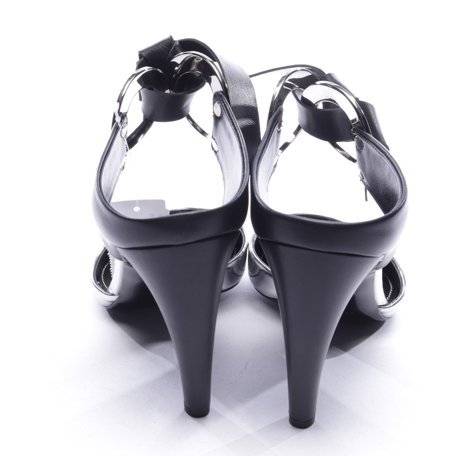 Image 10 of Heeled Mules EUR 40 Black in color Black | Vite EnVogue