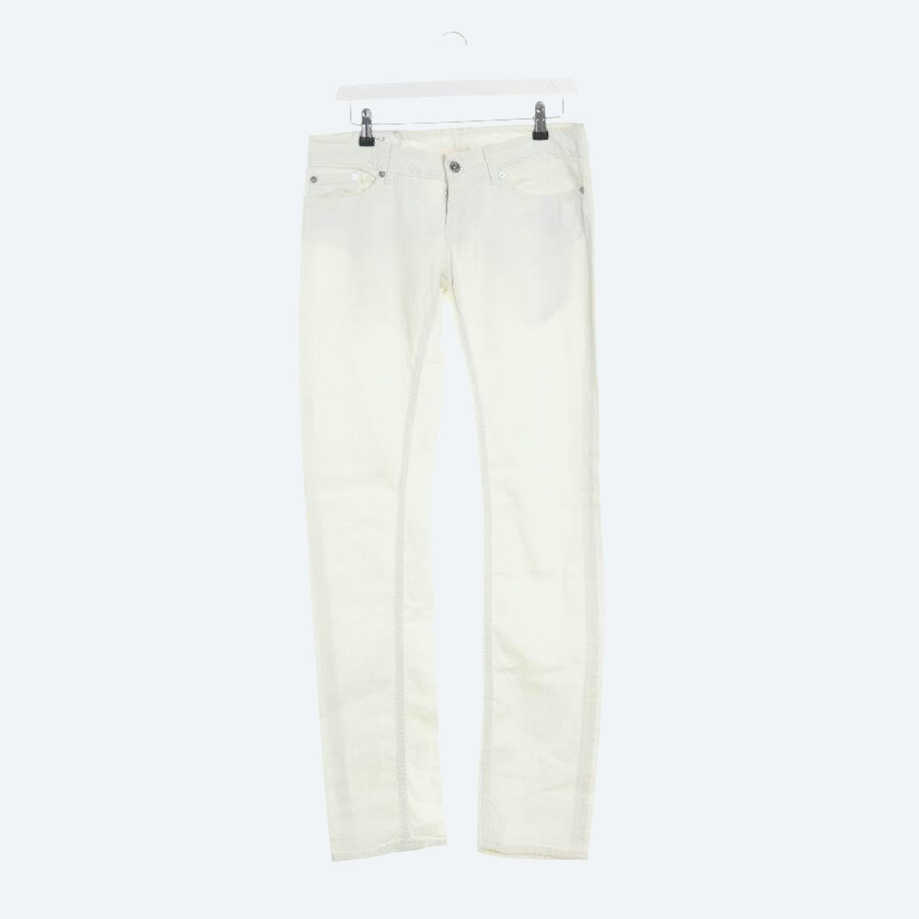 Bild 1 von Jeans Straight Fit W30 Cream in Farbe Weiß | Vite EnVogue