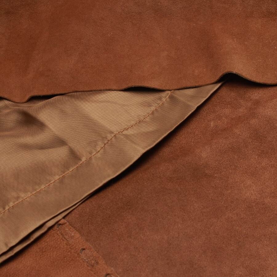 Image 3 of Leather Skirt 36 Camel in color Brown | Vite EnVogue