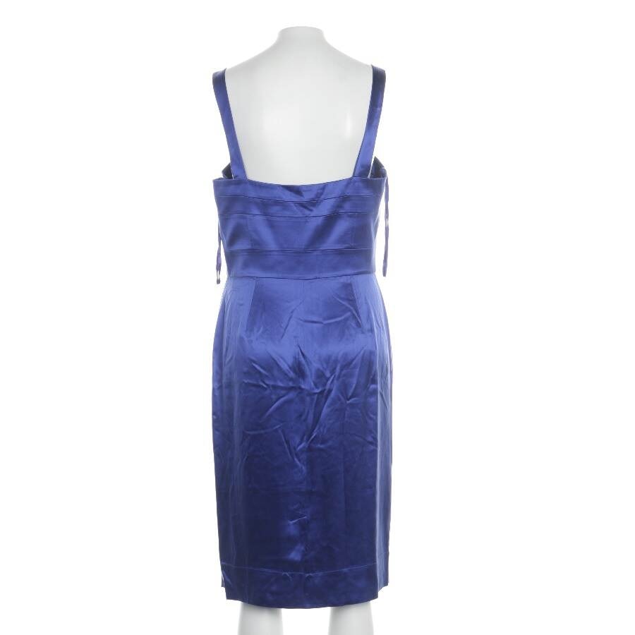 Image 2 of Silk Dress 42 Blue in color Blue | Vite EnVogue