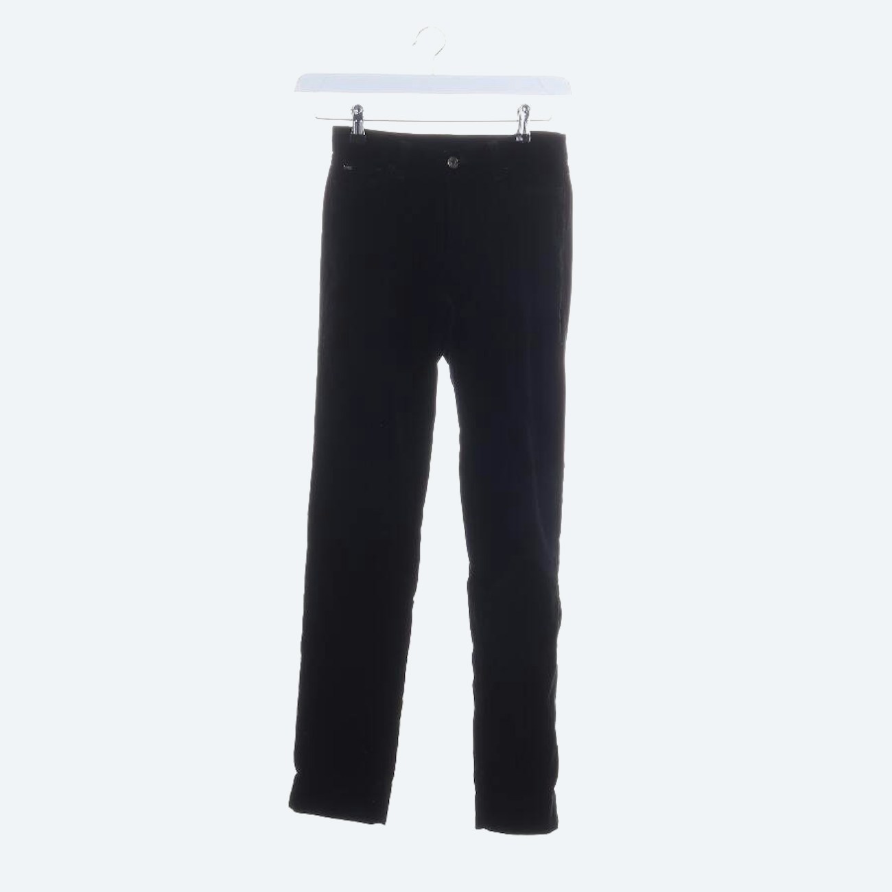 Image 1 of Velvet Pants W26 Black in color Black | Vite EnVogue