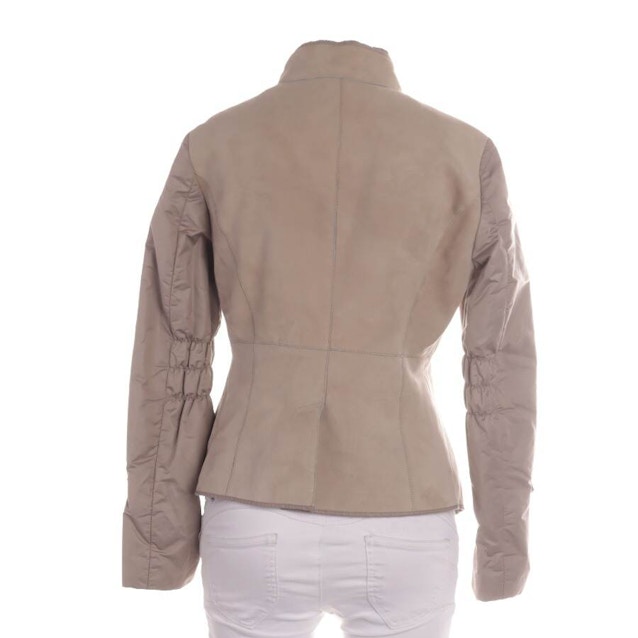 Lederjacke 38 Beige | Vite EnVogue