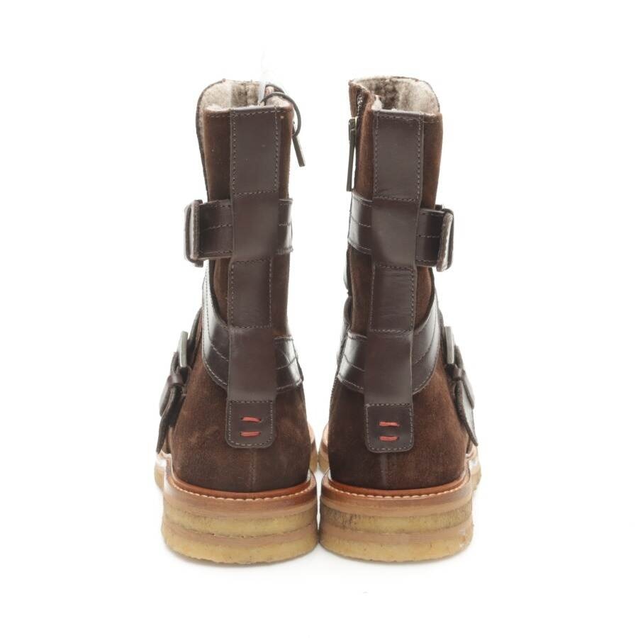 Image 3 of Boots EUR 36 Dark Brown in color Brown | Vite EnVogue