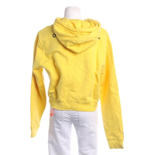 Hooded Sweatshirt S Yellow | Vite EnVogue