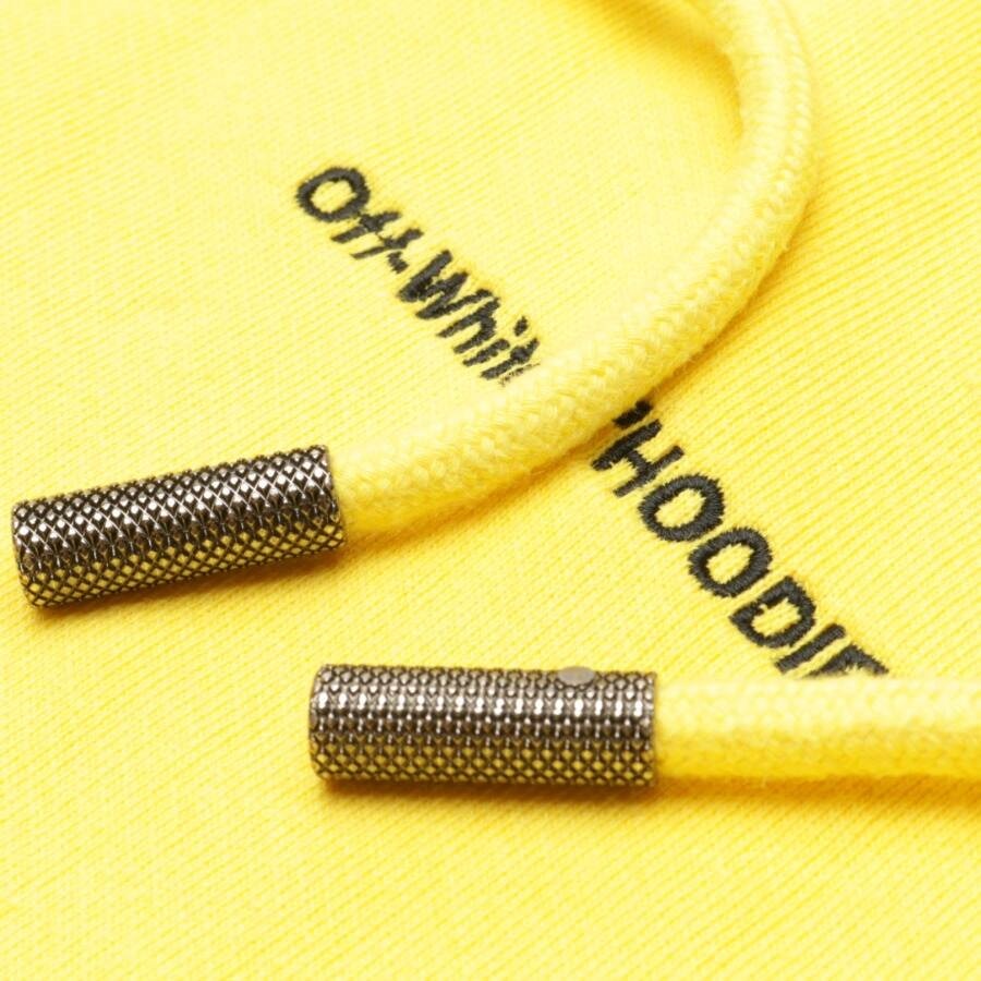 Image 3 of Hooded Sweatshirt S Yellow in color Yellow | Vite EnVogue
