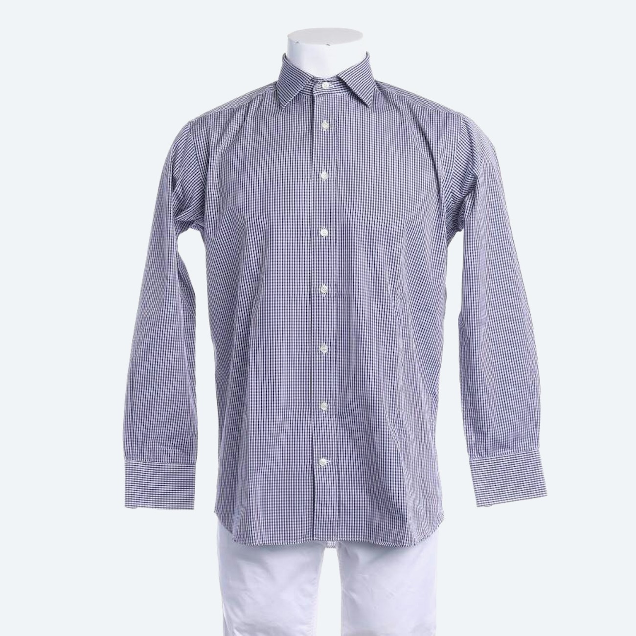 Image 1 of Casual Shirt 39 Navy in color Blue | Vite EnVogue