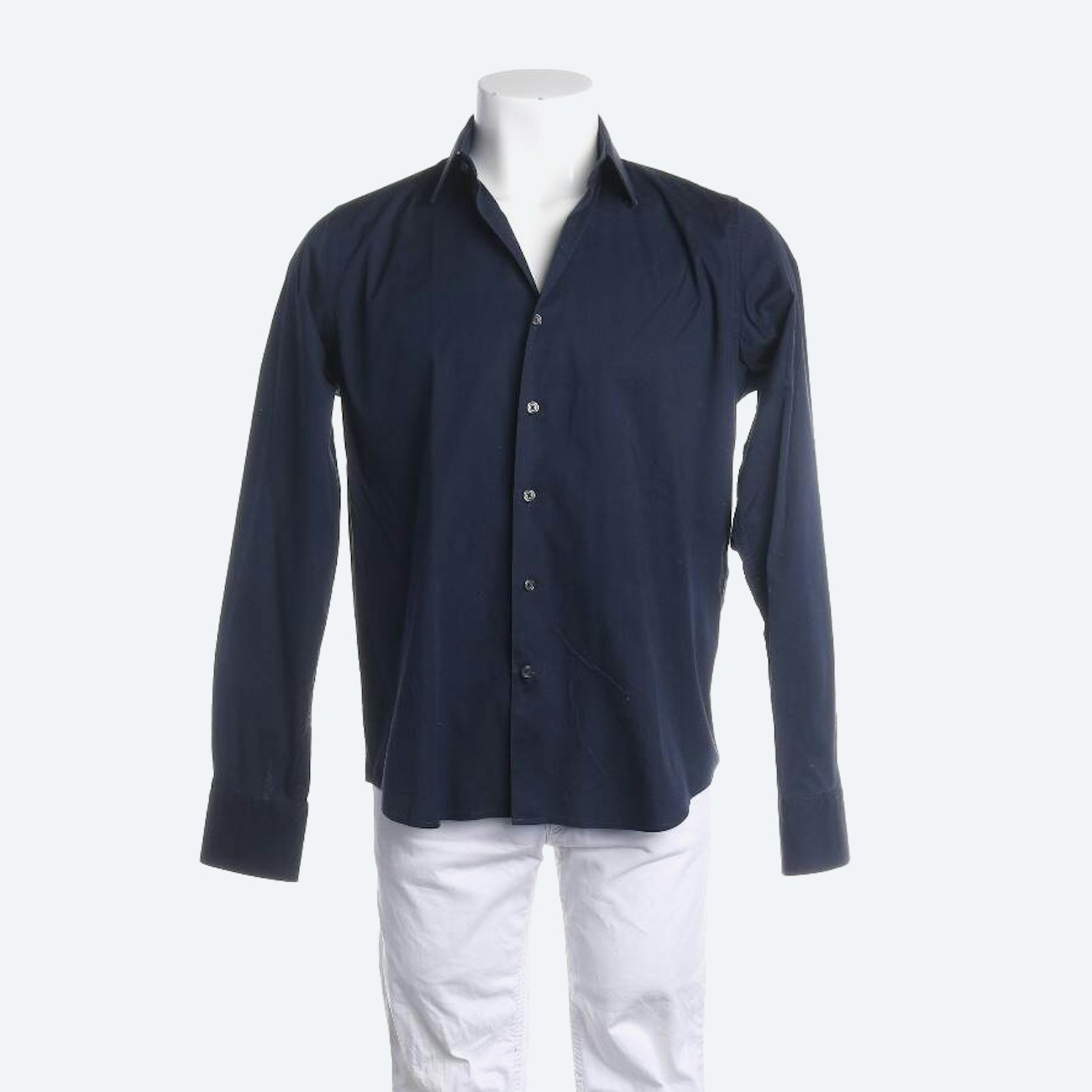 Image 1 of Business Shirt S Navy in color Blue | Vite EnVogue