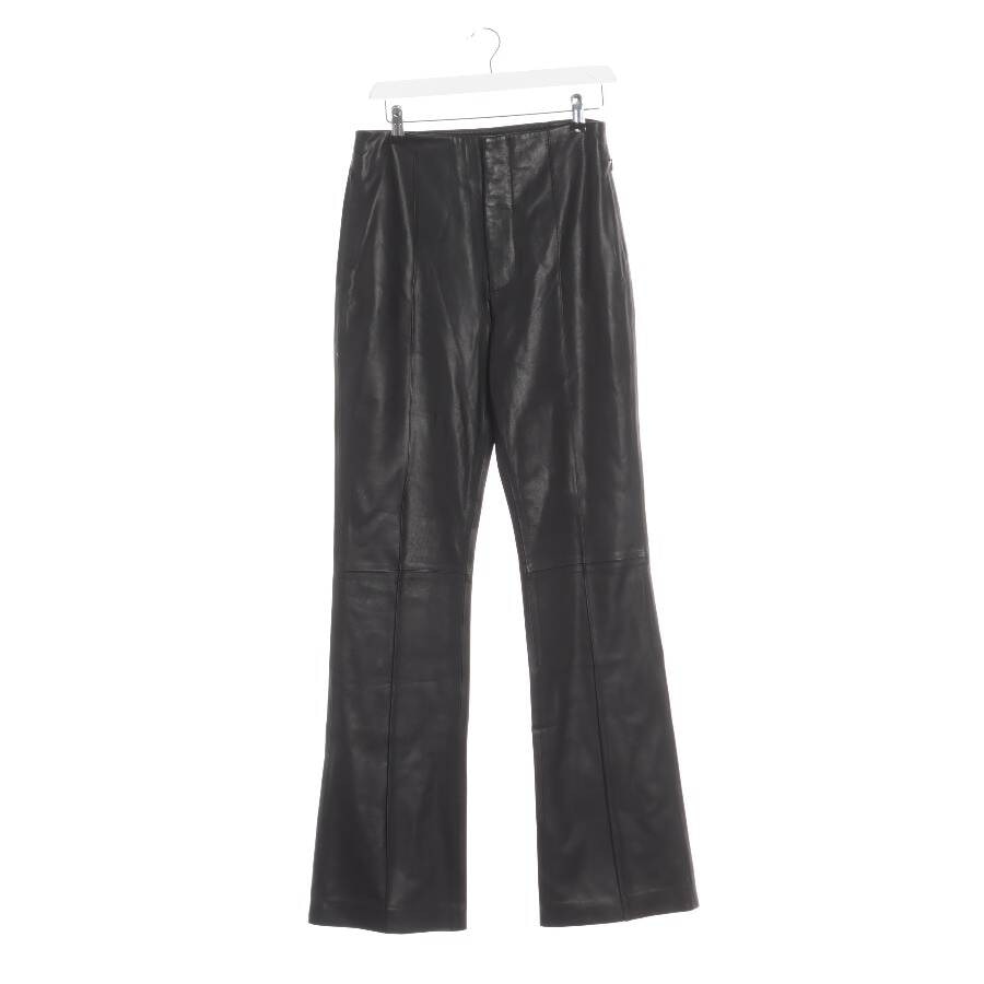 Image 1 of Leather Pants 38 Black in color Black | Vite EnVogue