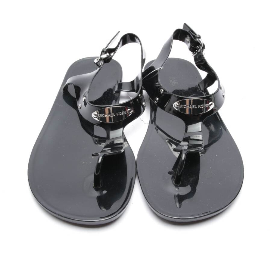 Image 2 of Sandals EUR 38.5 Black in color Black | Vite EnVogue