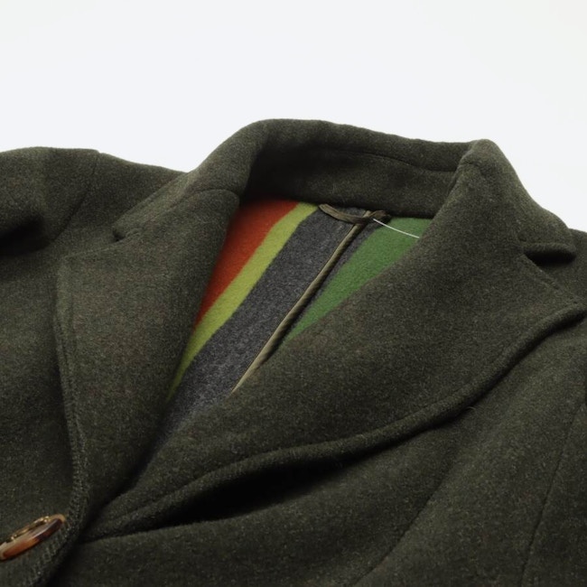 Image 3 of Wool Coat 36 Dark Green in color Green | Vite EnVogue