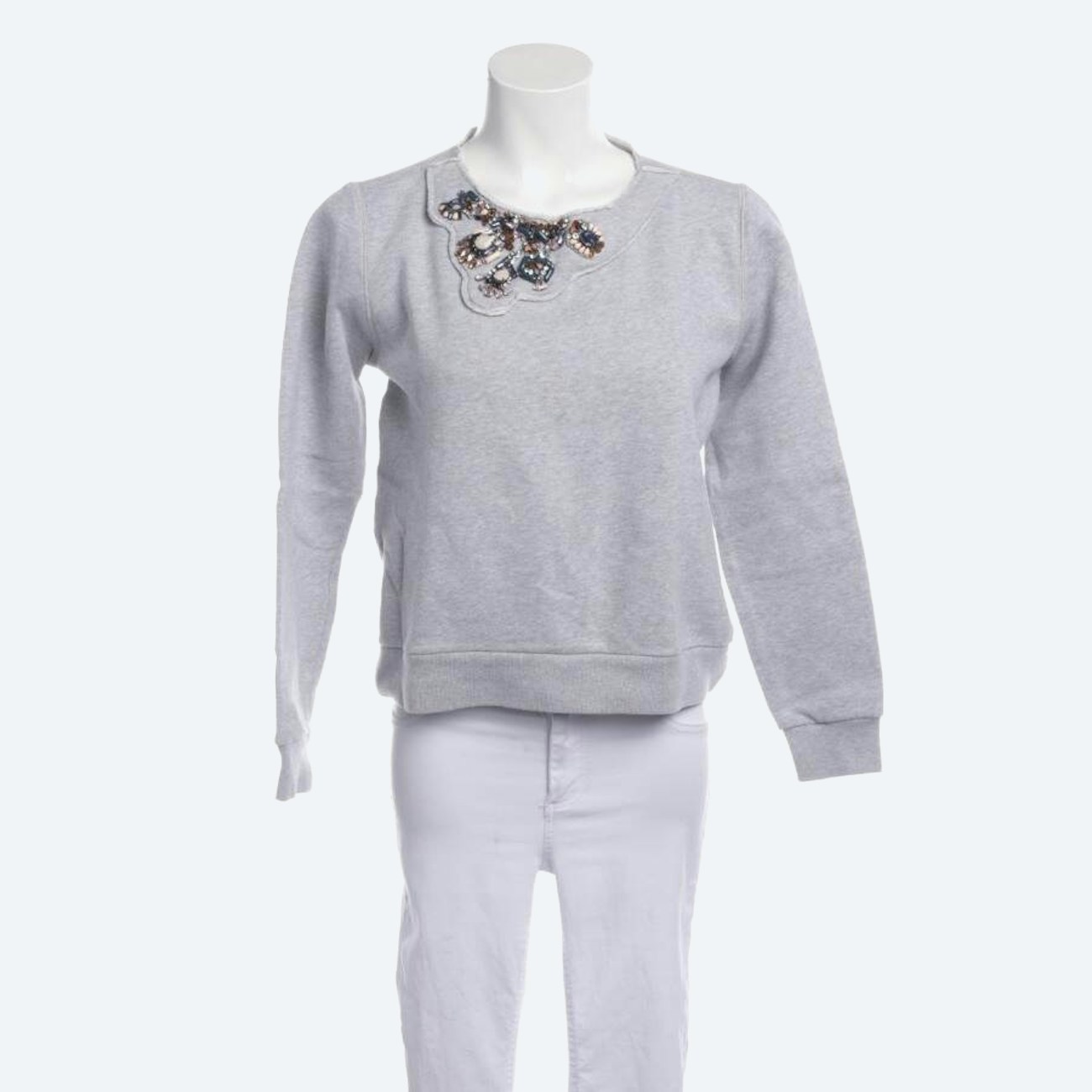 Image 1 of Sweatshirt 38 Light Gray in color Gray | Vite EnVogue