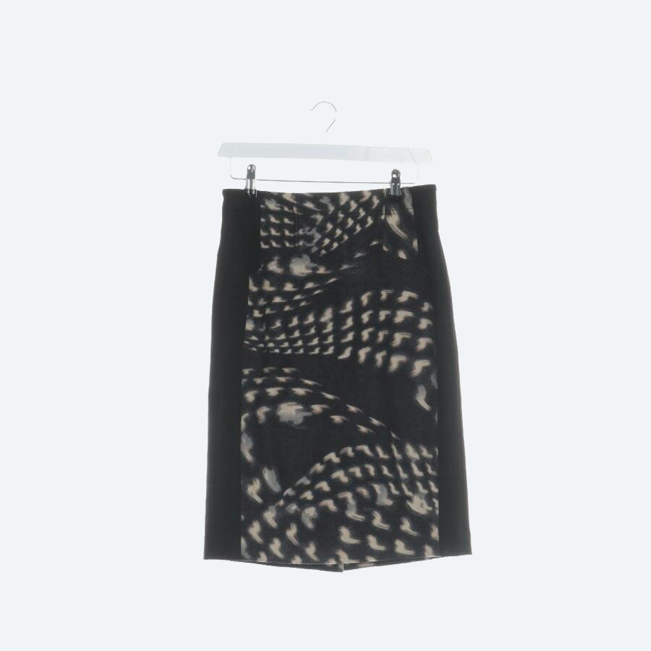 Image 1 of Wool Skirt 36 Black in color Black | Vite EnVogue