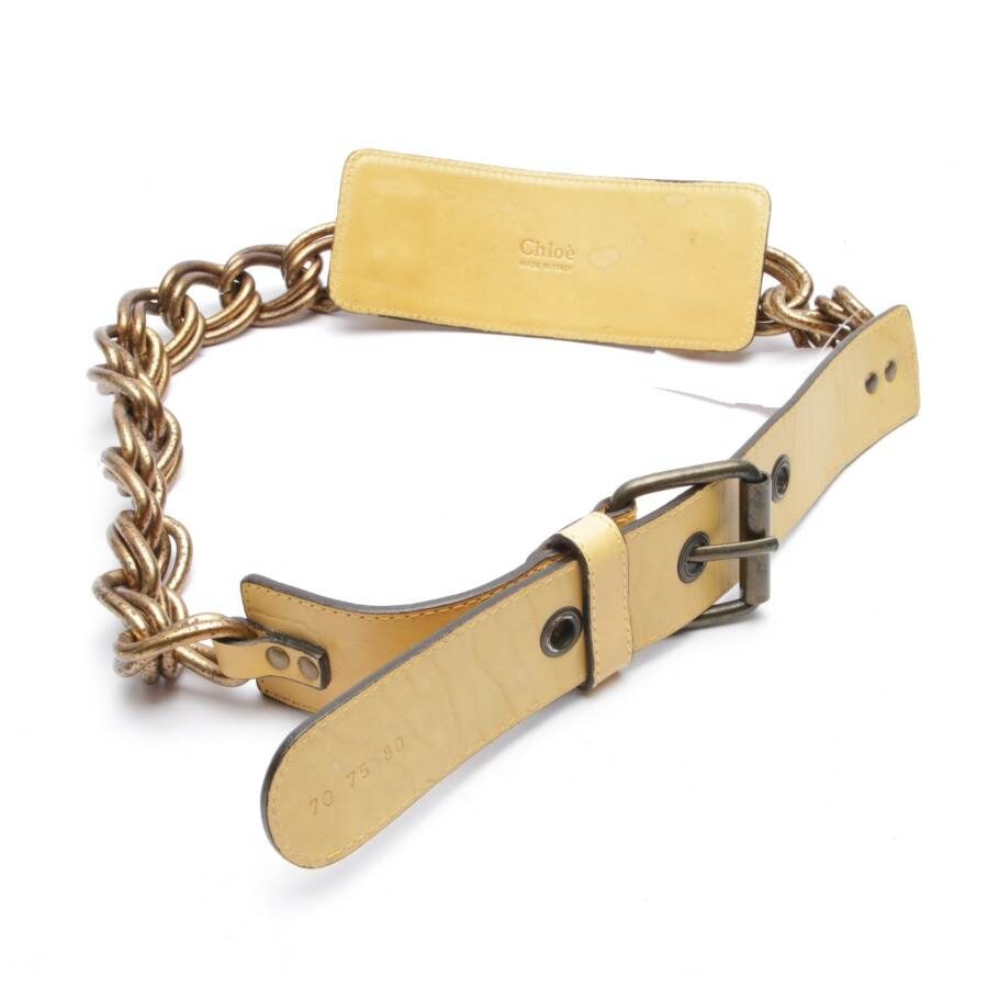 Image 1 of Belt Mustard Yellow in color Yellow | Vite EnVogue