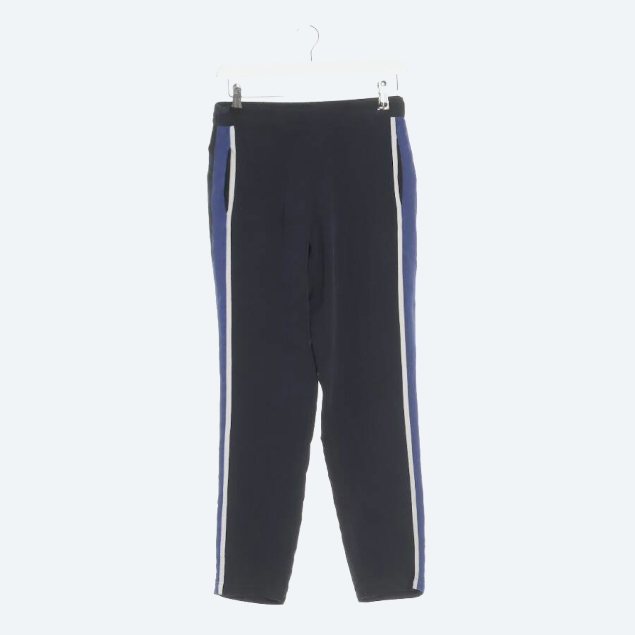 Image 1 of Silk Pants XS Blue in color Blue | Vite EnVogue