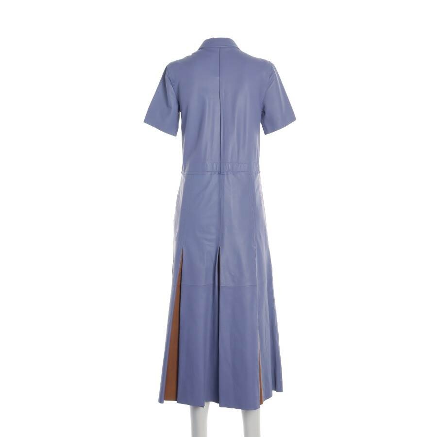 Image 2 of Leather Dress 34 Blue in color Blue | Vite EnVogue