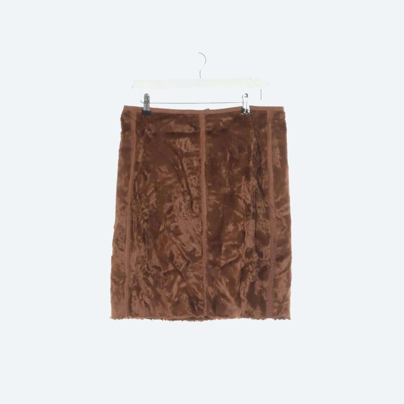 Image 1 of Skirt 40 Light Brown in color Brown | Vite EnVogue