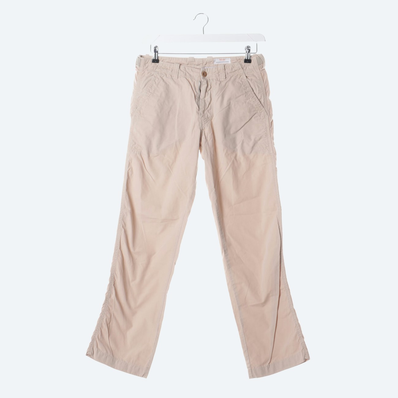 Image 1 of Classic Pants 46 Beige in color White | Vite EnVogue