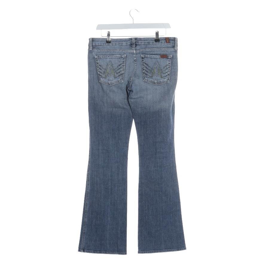 Image 2 of Jeans Flared W28 Blue in color Blue | Vite EnVogue