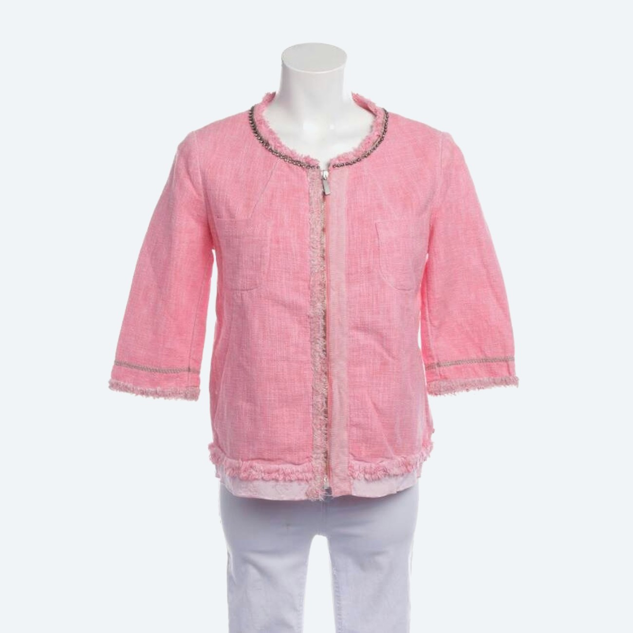 Image 1 of Summer Jacket 38 Light Pink in color Pink | Vite EnVogue