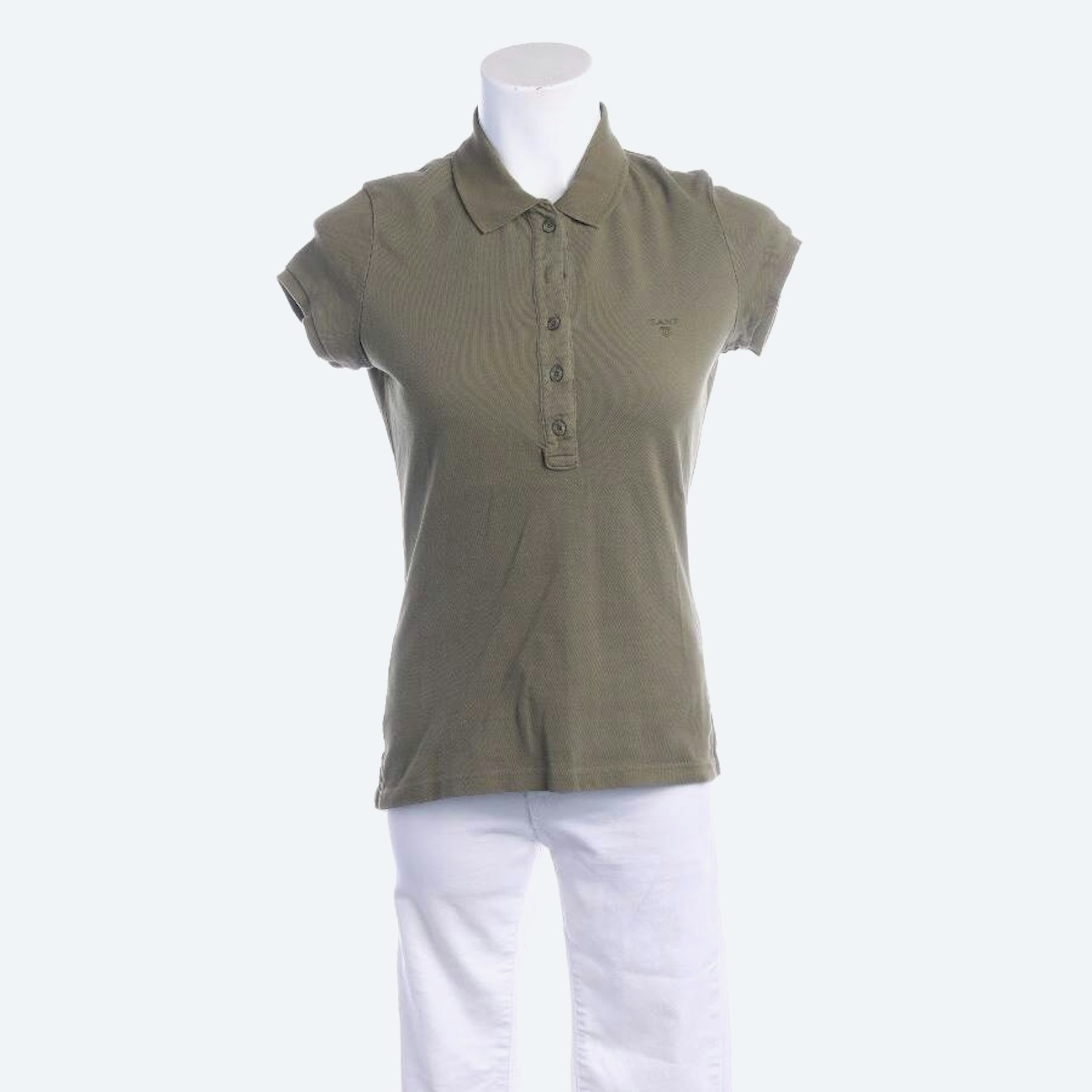 Image 1 of Polo Shirt XS Olive Green in color Green | Vite EnVogue