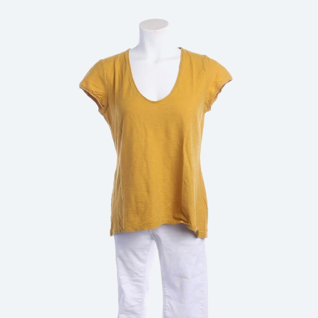 Image 1 of Shirt L Mustard Yellow in color Yellow | Vite EnVogue