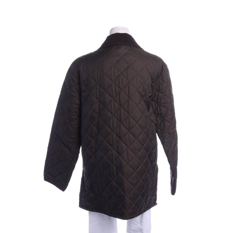 Image 2 of Quilted Coat M Brown in color Brown | Vite EnVogue