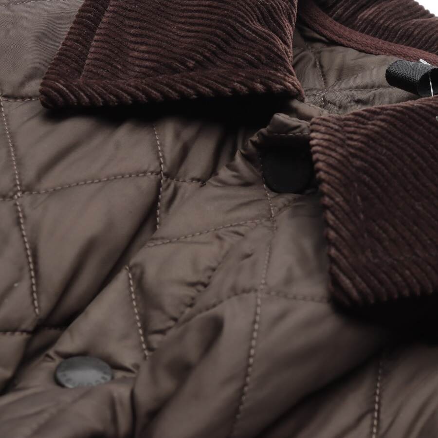 Image 3 of Quilted Coat M Brown in color Brown | Vite EnVogue
