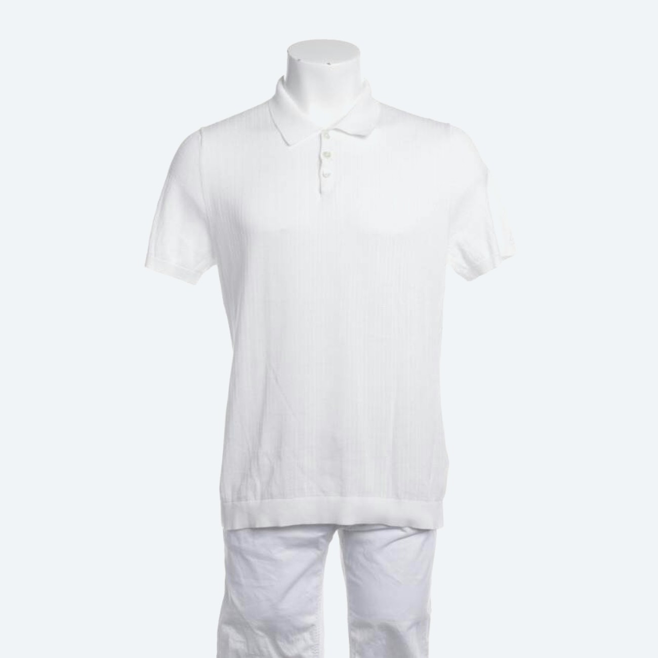 Bild 1 von Poloshirt L Weiß in Farbe Weiß | Vite EnVogue
