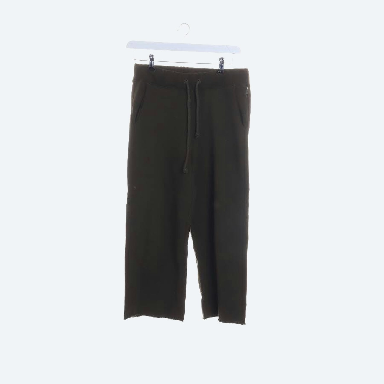 Image 1 of Trousers L Olive Green in color Green | Vite EnVogue