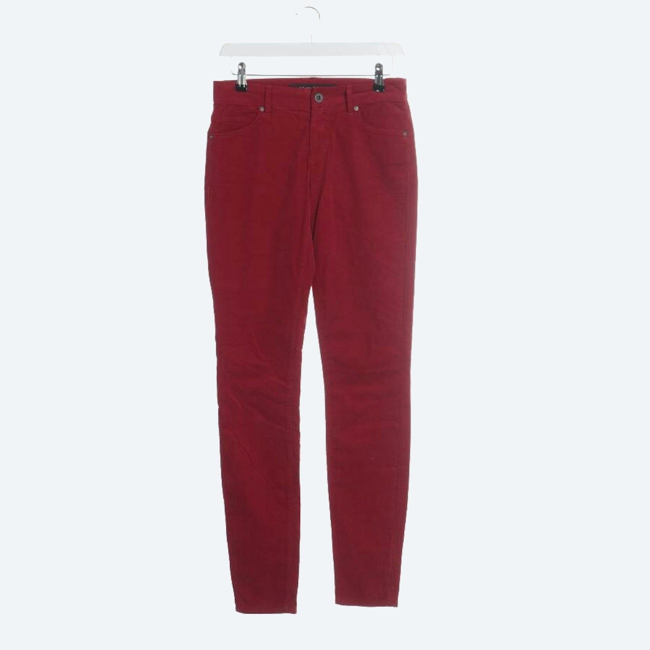 Image 1 of Corduroy Pants W26 Red in color Red | Vite EnVogue