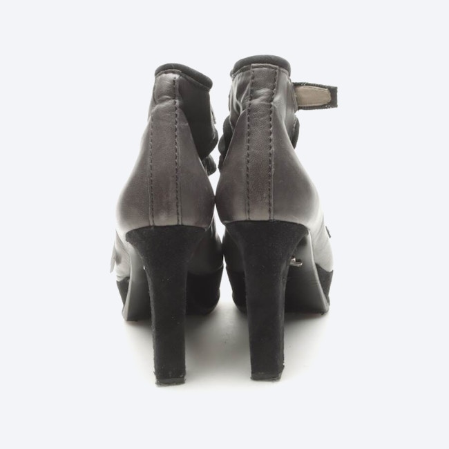 Image 3 of Heeled Sandals EUR38 Dark Gray in color Gray | Vite EnVogue