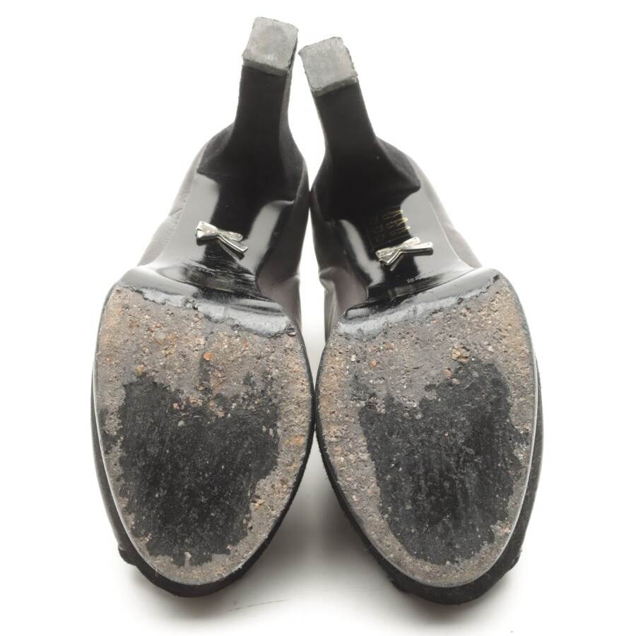 Image 4 of Heeled Sandals EUR38 Dark Gray in color Gray | Vite EnVogue