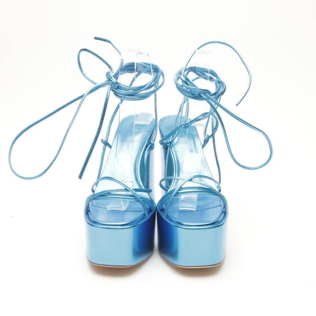 Heeled Sandals EUR 37 Blue | Vite EnVogue