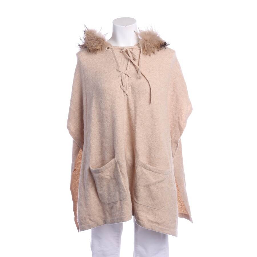 Image 1 of Poncho 36 Light Brown in color Brown | Vite EnVogue
